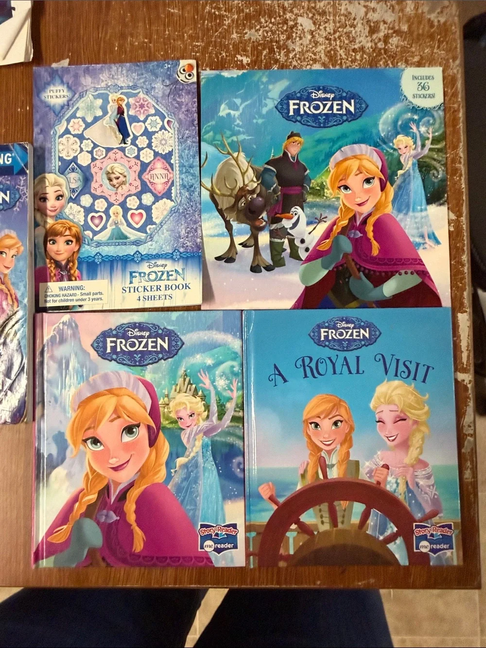 Disney Frozen Activity and Story Book Bundle
